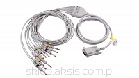 Kabel kompletny EKG do Schiller, 10-odprowadzeniowy